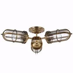 Taklampa Elstead Lighting Harbour Tre Ljuskällor
