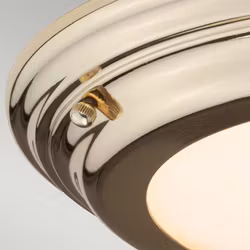 Taklampa Elstead Lighting Newton Mässing Tunn
