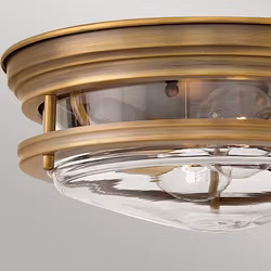 Taklampa Elstead Lighting Teign Large Mässing