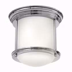 Taklampa Elstead Lighting Teign Mini Krom Frostat Glas