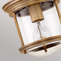 Taklampa Elstead Lighting Teign Mini Mässing