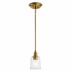 Taklampa Elstead Lighting Waverly Mässing