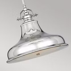 Taklampa Elstead Lighting Emery Nickel