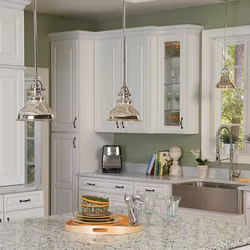 Taklampa Elstead Lighting Emery Small Nickel