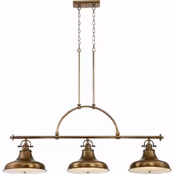 Taklampa Elstead Lighting Emery Large Mässing