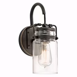Vägglampa Elstead Lighting Brinley Brons