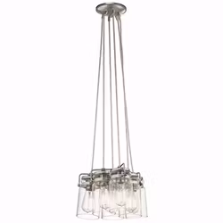 Taklampa Elstead Lighting Brinley Nickel