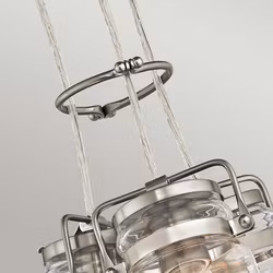 Taklampa Elstead Lighting Brinley Nickel