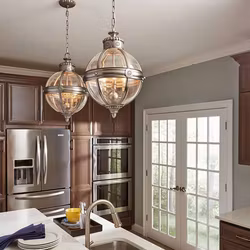 Taklampa Elstead Lighting Clifton Adams Medium Nickel