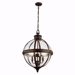 Taklampa Elstead Lighting Clifton Adams Large Brons