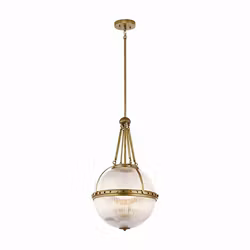 Taklampa Elstead Lighting Aster Mässing