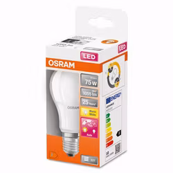 LED-Lampa Osram (75) E27 Normal Sensor Matt Cl A 827