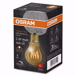 LED-Lampa Osram (35) E27 Vintage 1906 Deco Normal Cla Dimbar