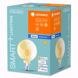 LED-Lampa Ledavance (55) E27 Smart+ BT Filament Globe Dimbar 6W