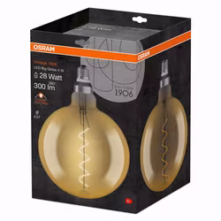 LED-Lampa Osram (28) E27 820 Vintage 1906 Big Glob 200