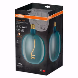 LED-Lampa Osram Deco Ballon Blå E27 Vintage 1906 Dimbar