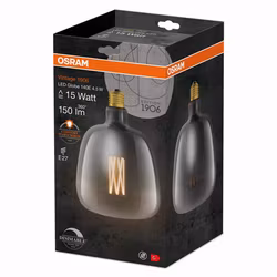 LED-Lampa Osram Deco Globe 140 E27 Vintage 1906 Dimbar