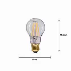 LED-Lampa Star Trading E27 Normal Soft Glow Dimbar