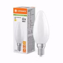 LED-Lampa Ledvance Classic B 60 Filament P 5,9W 827 Frostad E14 Dimbar