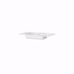 Tvättställ Tiger T-Line Oval Integrerat 81 cm