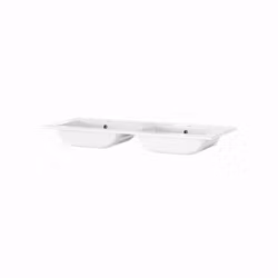 Tvättställ T-Line Quadro Integrerat 121 cm