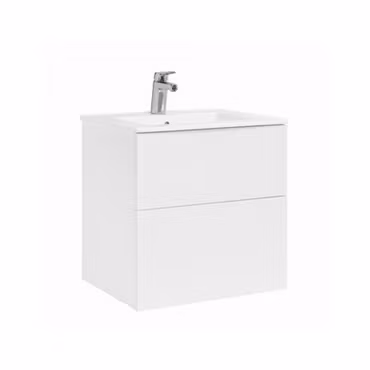Tvättställsskåp Alterna Isella Aqua 50 Vit Matt med Tvättställ
