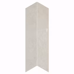 Klinker Norlith Haze White Chevron 10x53