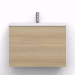 Tvättställsskåp Svedbergs Stilla 80x35 Med 2 lådor
