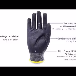 Monteringshandske Ergo Tech©