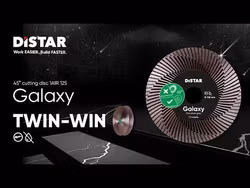Diamantklinga Distar Galaxy Ø125, 22,23mm