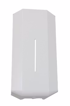 Färgad front vit
