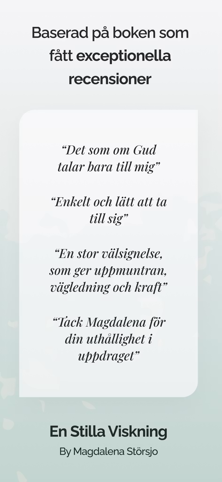 Levande vatten