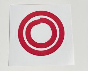 Klistermärken FUB-ringen