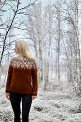Stickmönster: Fjällbjörk