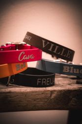 Fast hundhalsband i Biothane®
