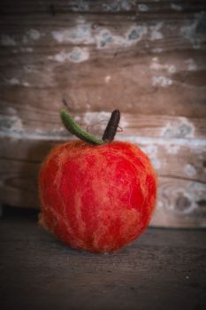 Tovat äpple stort
