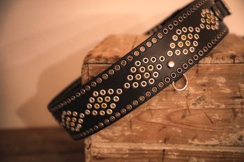 Knivbälte: Fiehteres - 6cm brett
