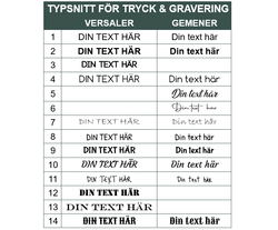 Etikett med skruvnit 5st, fyrkantig
