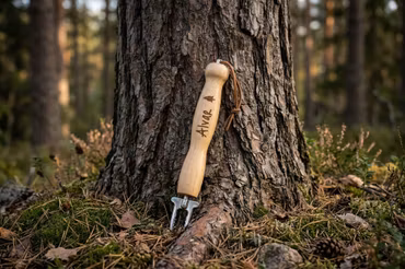 Teleskopisk grillpinne med personlig gravyr