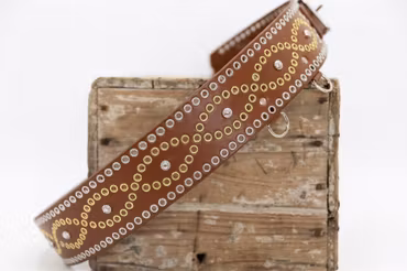 Knivbälte: Biervveda - 6cm brett