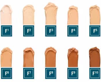 Foundation Colour No. 1-10