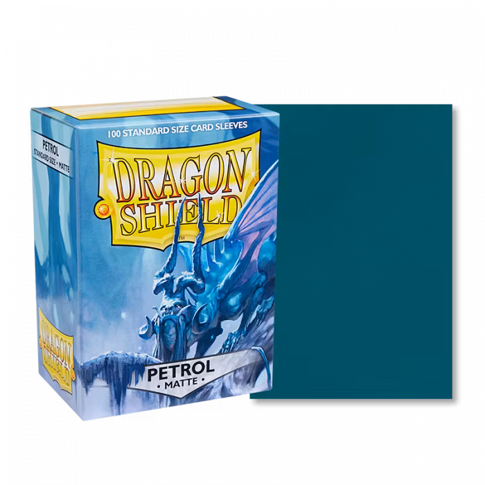 Dragon Shield - Standard Sleeves Matte (100 Sleeves) Petrol