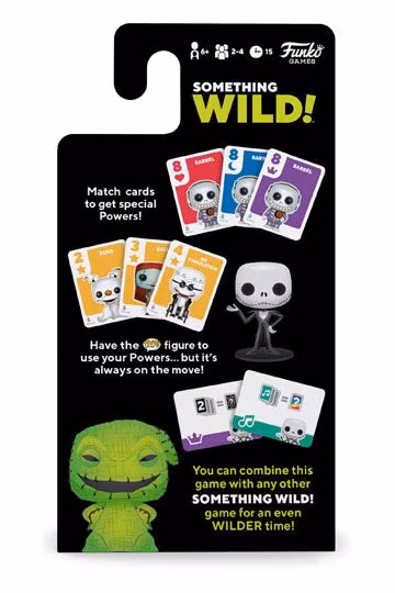 Nightmare before Christmas Card Game Something Wild!