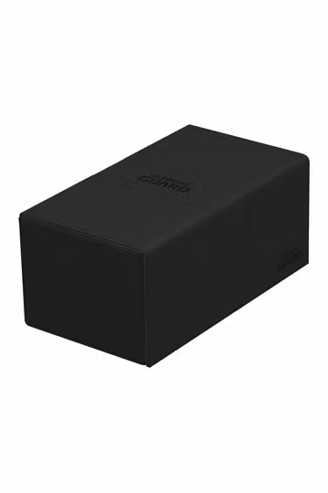 Ultimate Guard Twin Flip`n`Tray 200+ XenoSkin Monocolor Black