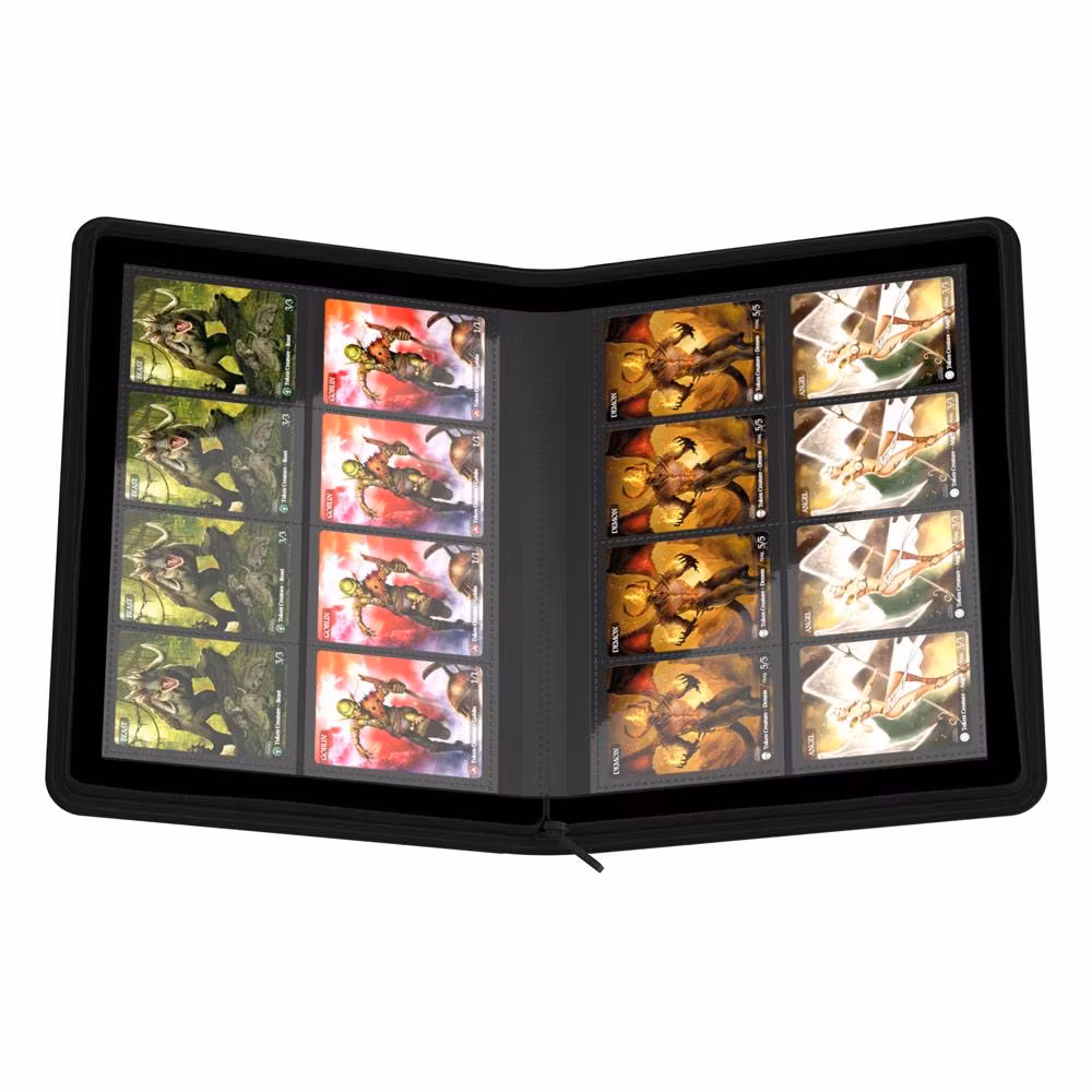 Ultimate Guard Zipfolio 320 - 16-Pocket XenoSkin Black