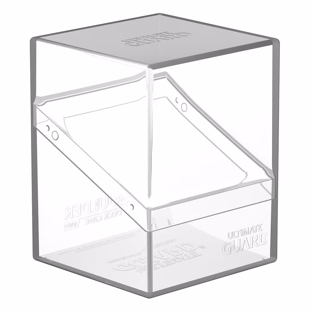 Ultimate Guard Boulder Deck Case 100+ Standard Size Clear