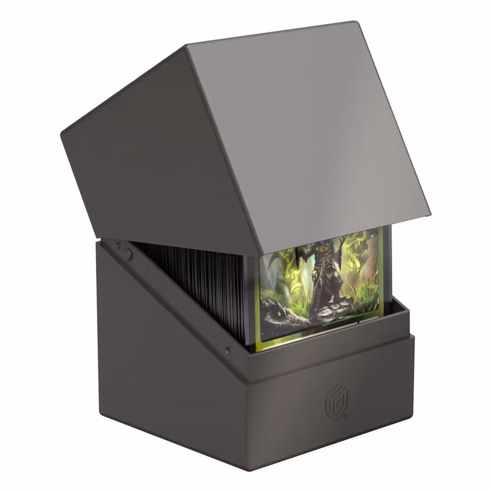 Ultimate Guard Boulder Deck Case 100+ Solid Grey Card Boxes Ultimate Guard