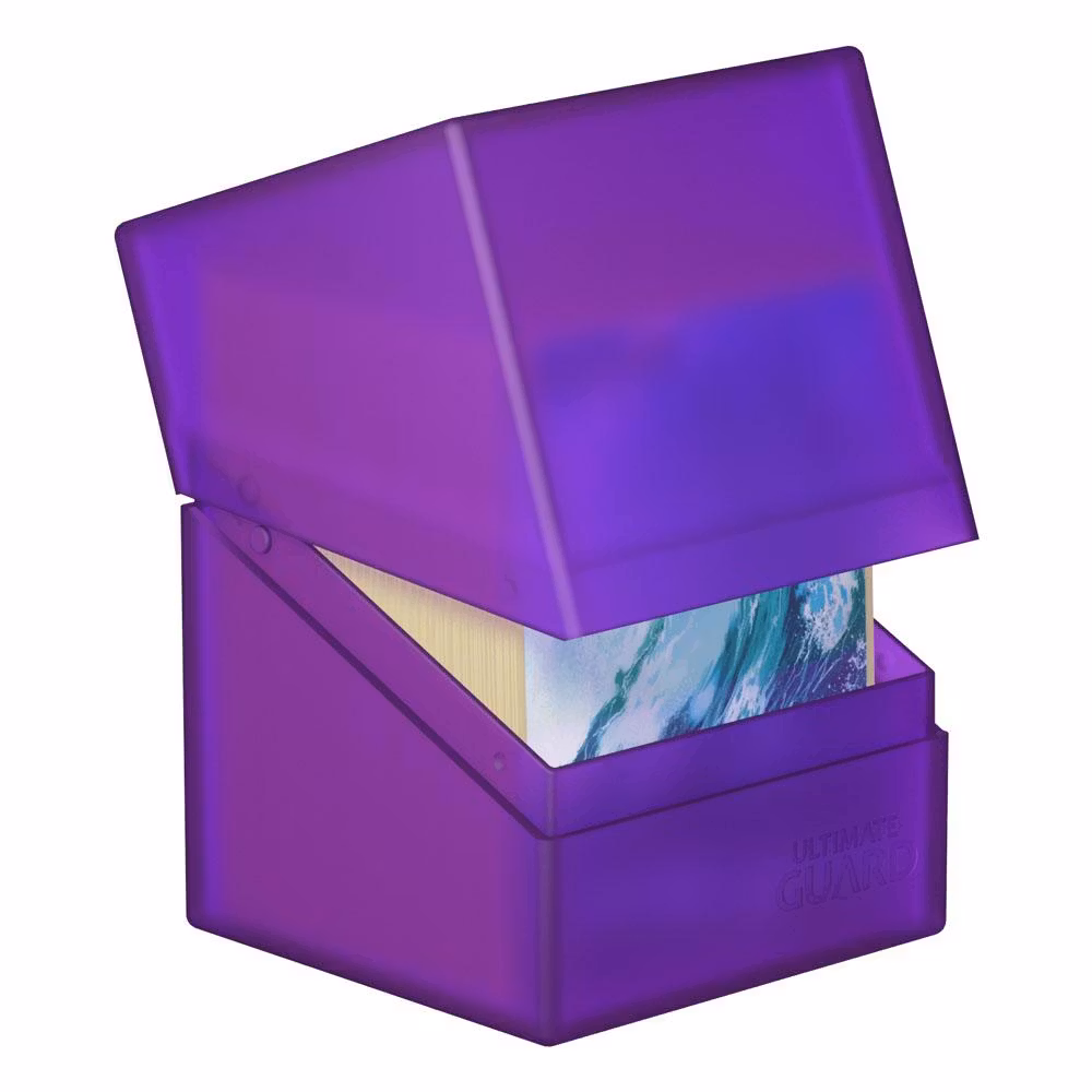 Ultimate Guard Boulder Deck Case 100+ Standard Size Amethyst