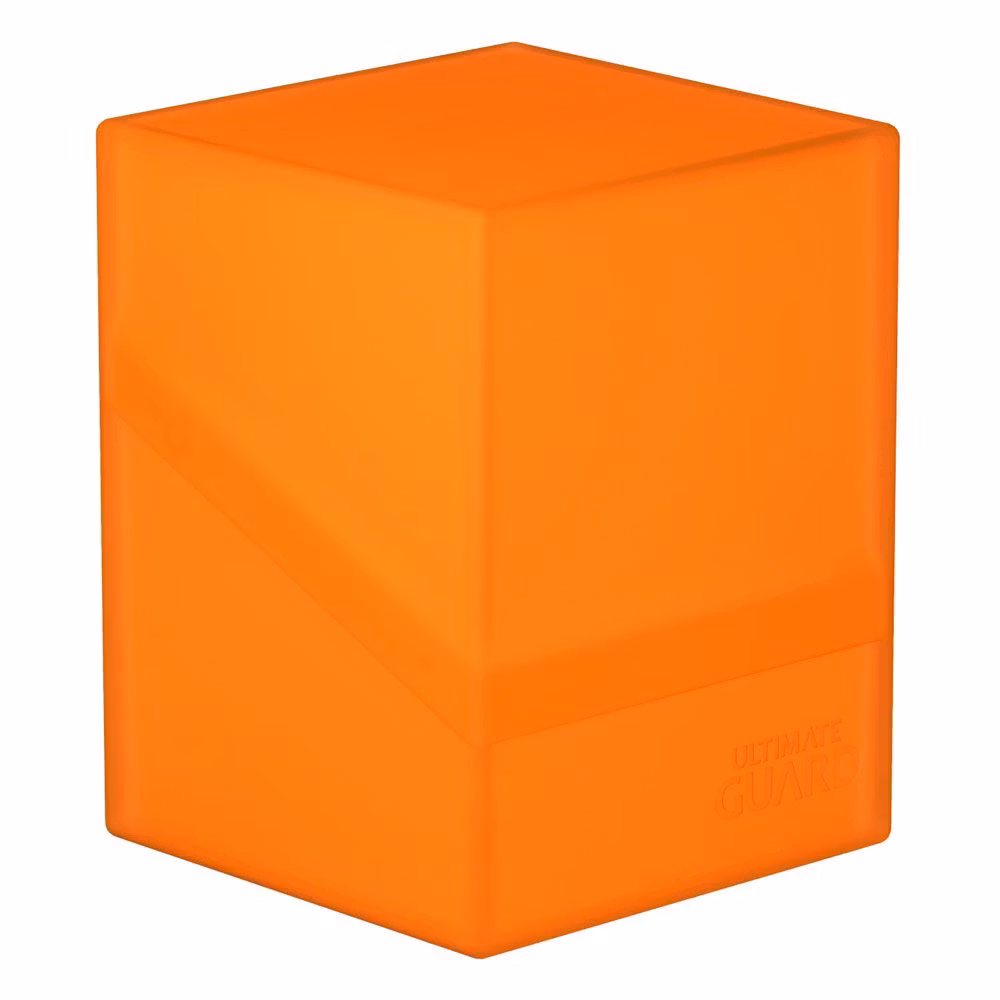 Ultimate Guard Boulder Deck Case 100+ Standard Size Poppy Topaz