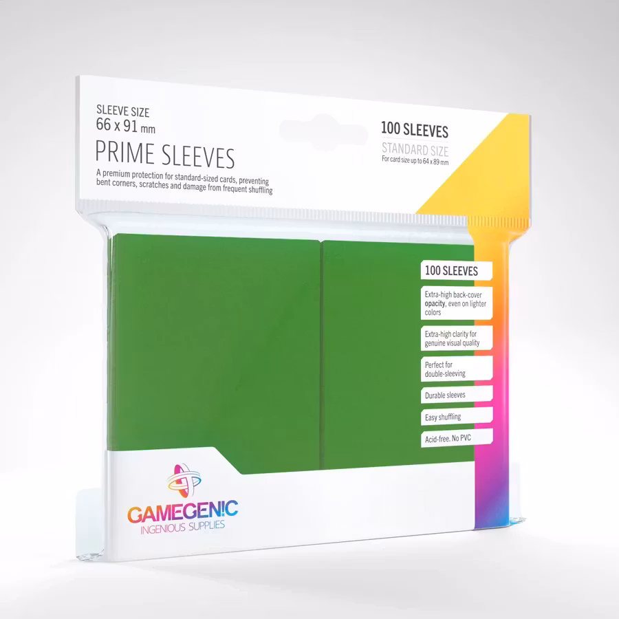GameGenic: PRIME SLEEVES GREEN